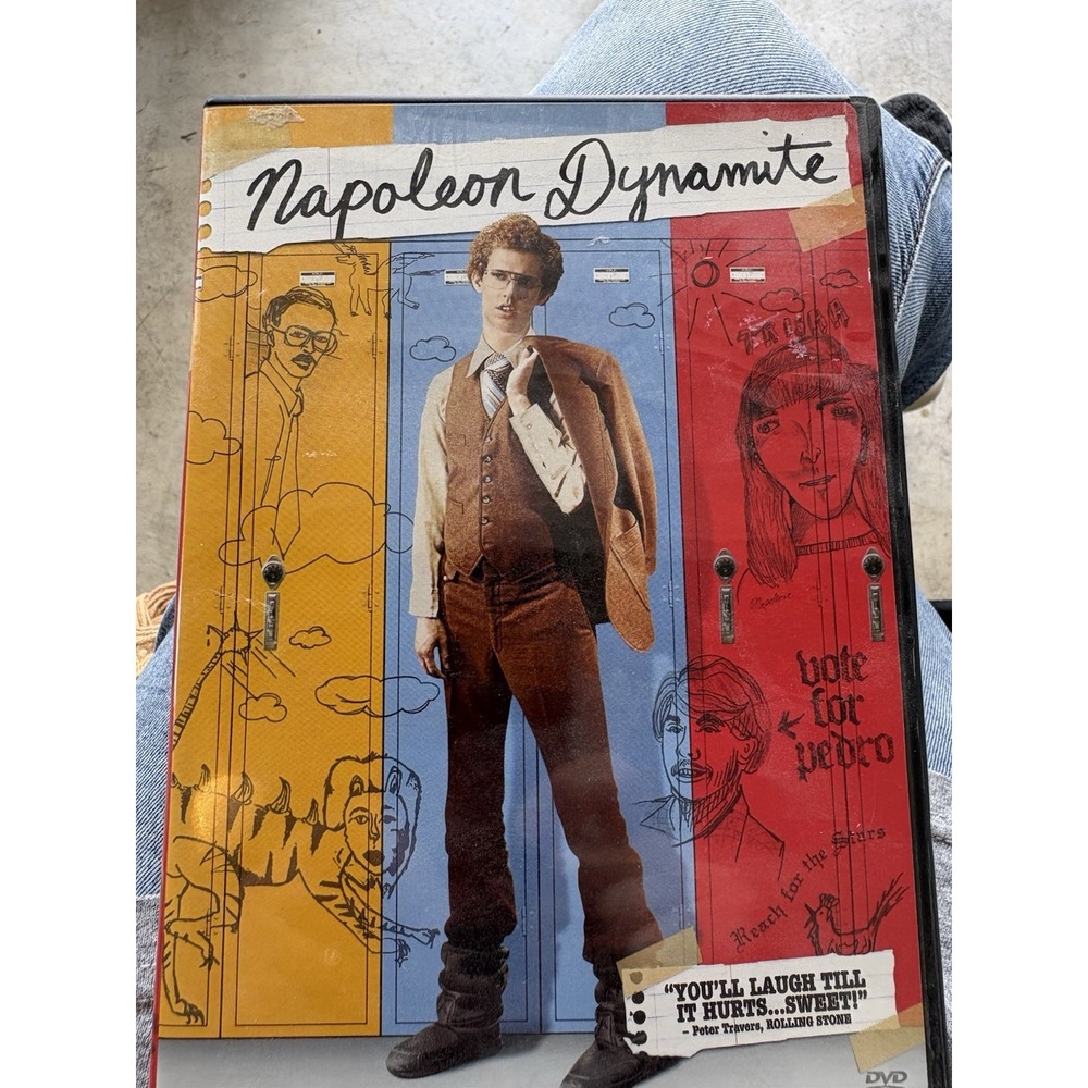 Napoleon Dynamite DVD - Wide Screen Full Screen Comedy Funny free shipping